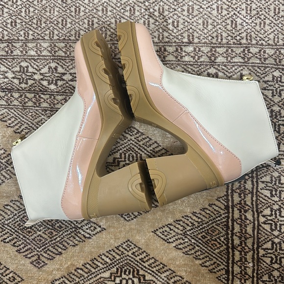 NWT Sorel BREX waterproof leather patent toe platform chunky boots US 9 euro 40 - Picture 7 of 8